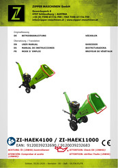 ZIPPER MASCHINEN 9120039232683 User Manual