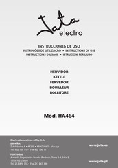 Jata electro HA464 Instructions Of Use