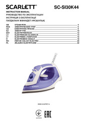 Scarlett SC-SI30K44 Instruction Manual