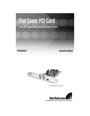 StarTech.com PCISATA2A133 Instruction Manual
