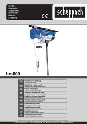 Scheppach 5906904901 Manual