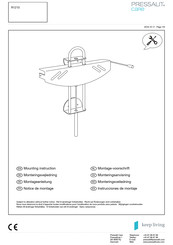 Pressalit Care 5708590176710 Mounting Instruction