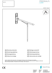 Pressalit Care 5708590176437 Mounting Instruction