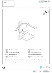 Pressalit Care 5708590358857 Mounting Instruction