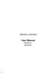 ORiNG IAR-630-D User Manual