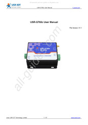 USR IOT USR-G760c User Manual