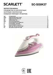 Scarlett SC-SI30K27 Instruction Manual