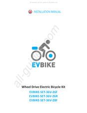 EVBIKE SET-36V-26R Installation Manual