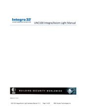 RBH Access Technologies Integra 32 UNC100 Manual