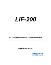 RBH Access Technologies Integra 32 LIF-200 User Manual