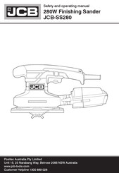 jcb JCB-SS280 Safety And Operating Manual