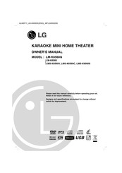 LG LMS-K6560S Owner's Manual