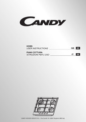 Candy CHG6DWEX User Instructions