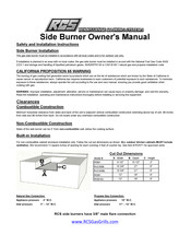 RCS RDB1 Owner's Manual