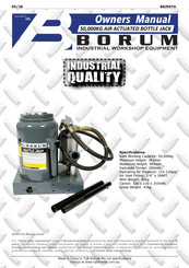 Borum BBJ50TA Owner's Manual