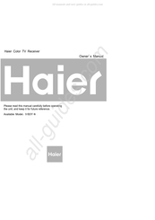 Haier 51B3Y-N Owner's Manual