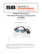 Safety Basement SB-SG900F Instruction Manual