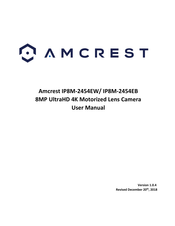 Amcrest IP8M-2454EW User Manual