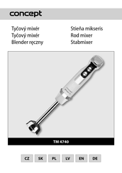 Concept2 PRESSITO TM 4740 Operating Manual