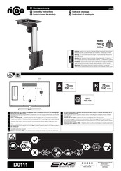 Ricoo ENZ D0111 Assembly Instructions Manual