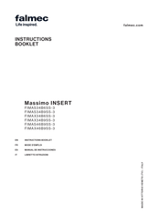 FALMEC Massimo INSERT FIMAX46B9SS-3 Instruction Booklet