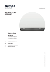 FALMEC FIVAL34B5SS-1 Instruction Booklet