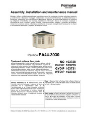 Lemeks 103728 Assembly, Installation And Maintenance Manual
