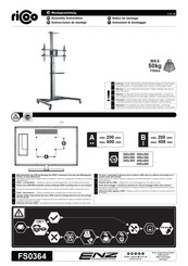 ricoo ENZ FS0364 Assembly Instructions Manual