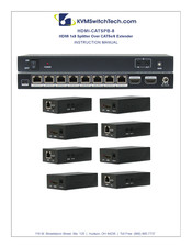 KVMSwitchTech HDMI-CATSPB-8 Instruction Manual