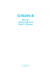 Dfi-Itox G4S600-B User Manual