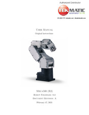 Mecademic Meca500 R3 User Manual