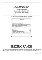 Electrolux FEF356CHTD Owner's Manual
