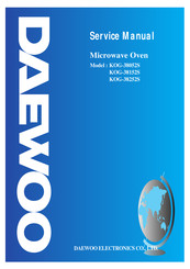 Daewoo KOG-38152S Service Manual