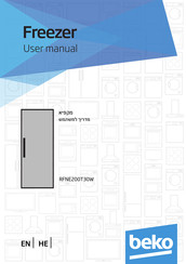 Beko RFNE200T30W User Manual