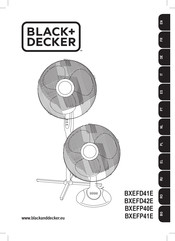 Black & Decker BXEFP40E Original Instructions Manual