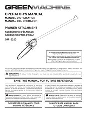 Green Machine GM15520 Operator's Manual