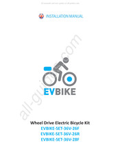 EVBIKE SET-36V-26R Installation Manual