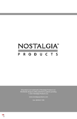 Nostalgia CLTOS2AQ Instruction Manual