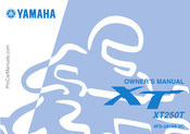 Yamaha TT250RT 2004 Owner's Manual