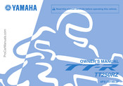 Yamaha TT250RZ Owner's Manual