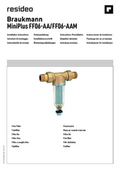 resideo Braukmann MiniPlus FF06 Installation Instructions Manual