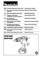 Makita DHP458RFE Instruction Manual