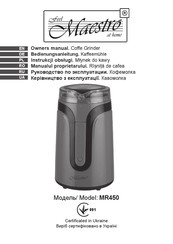 Maestro MR452 Owner's Manual