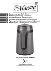 Maestro MR-450-BLUE Owner's Manual