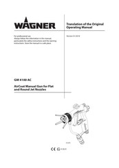 WAGNER AirCoat GM 4100 AC Operating Manual