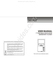 Denver MT-772 DVBT User Manual