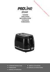 Proline 2TOAST Operating Instructions Manual