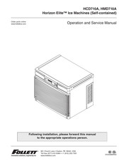 Follett HCD710ABT Operation And Service Manual