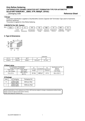 Murata GCJ216R71E682KA01 Series Reference Sheet