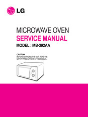 LG MB-392AA Service Manual